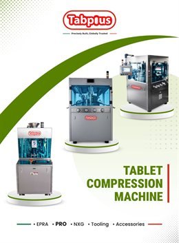 Semi Automatic Tablet Press Machines brochure cover